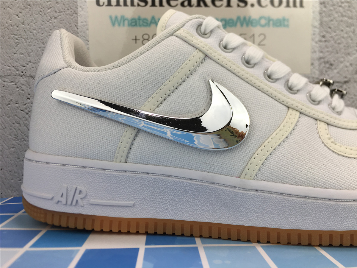 Travis Scott x Nike Air Force 1 Low Travis Scott-White AQ4211 100